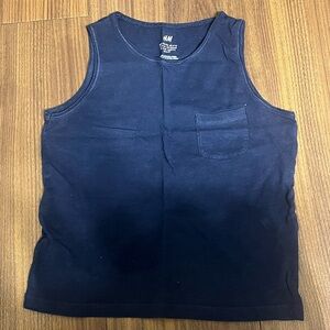 H&M Kids Dark Blue Tank Top with Pocket